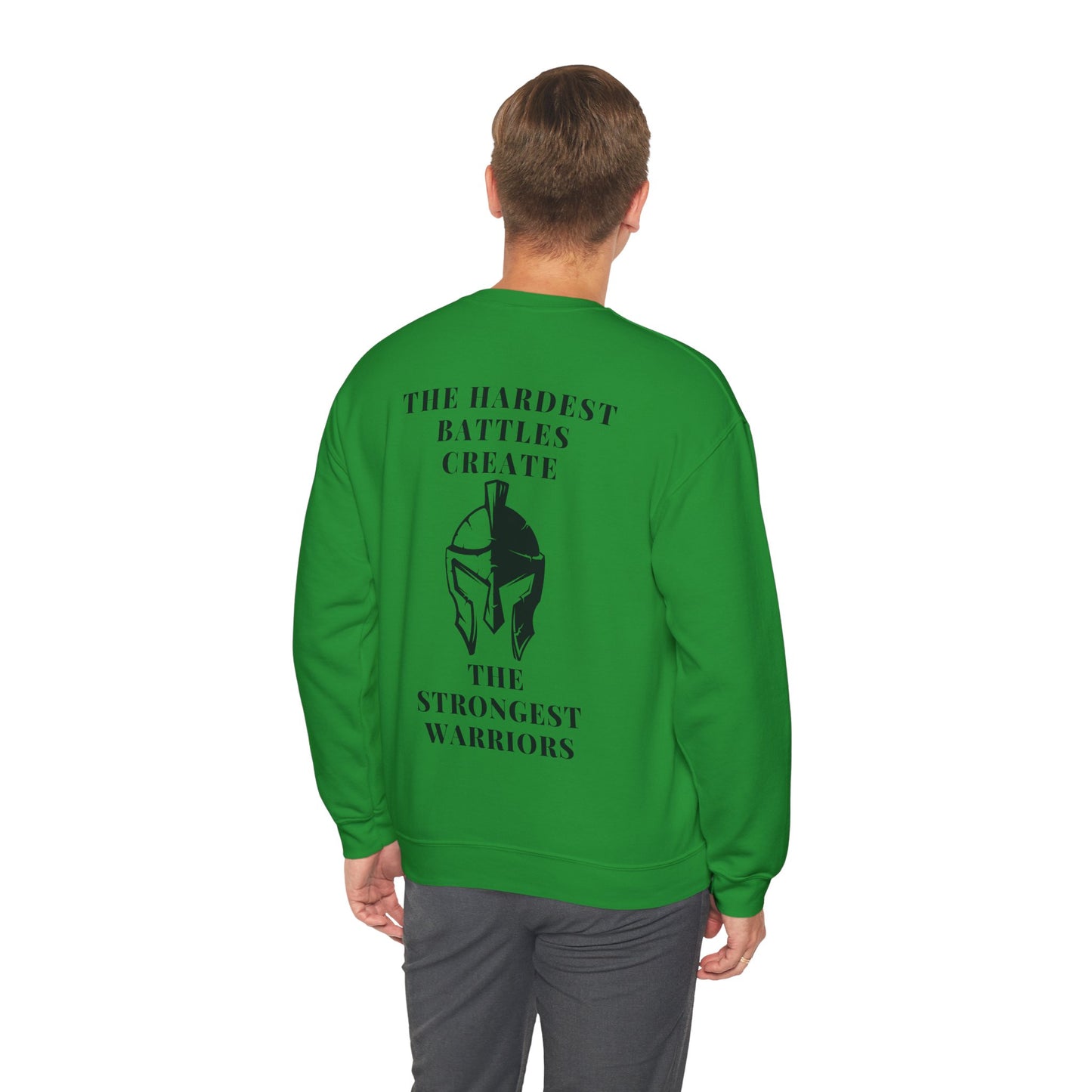 Armor of Resilience – Motivational Crewneck Sweatshirt