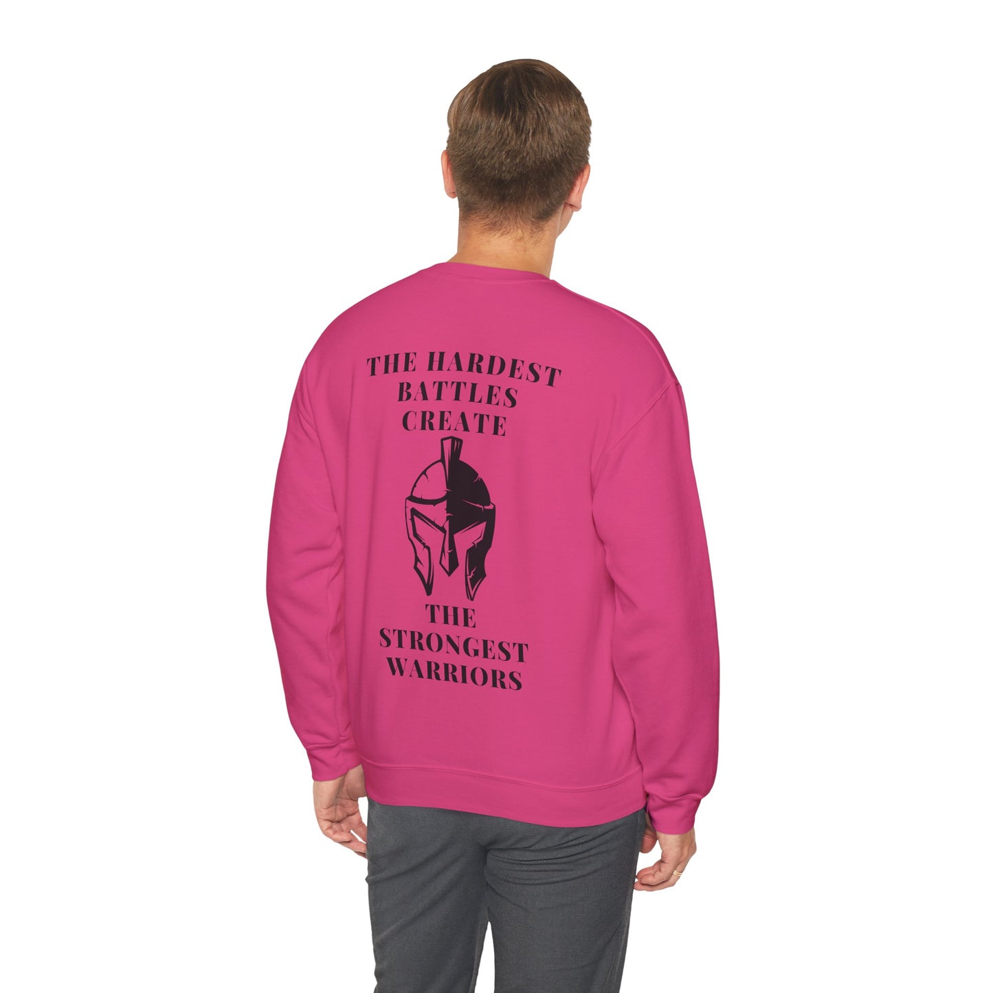 Armor of Resilience – Motivational Crewneck Sweatshirt