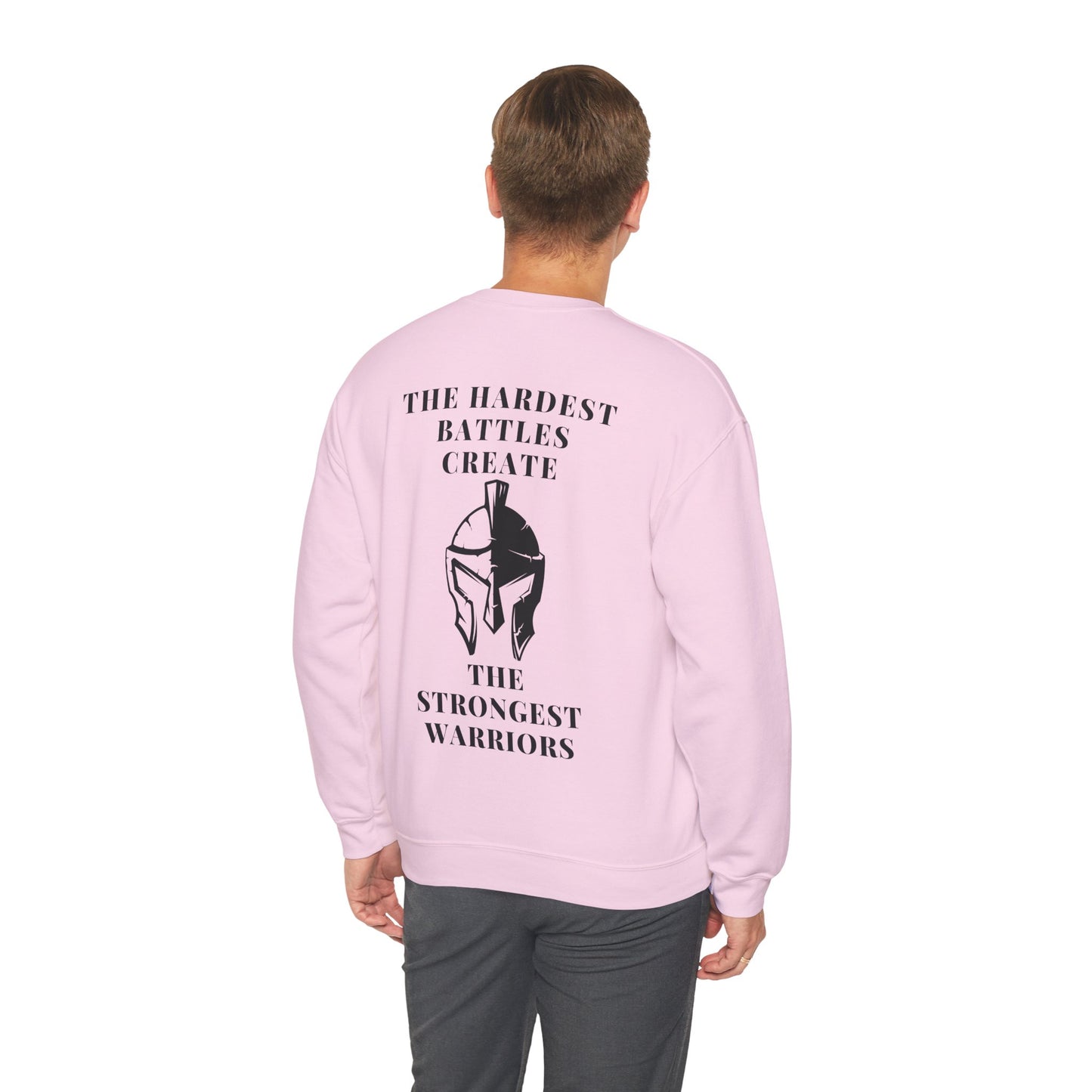 Armor of Resilience – Motivational Crewneck Sweatshirt