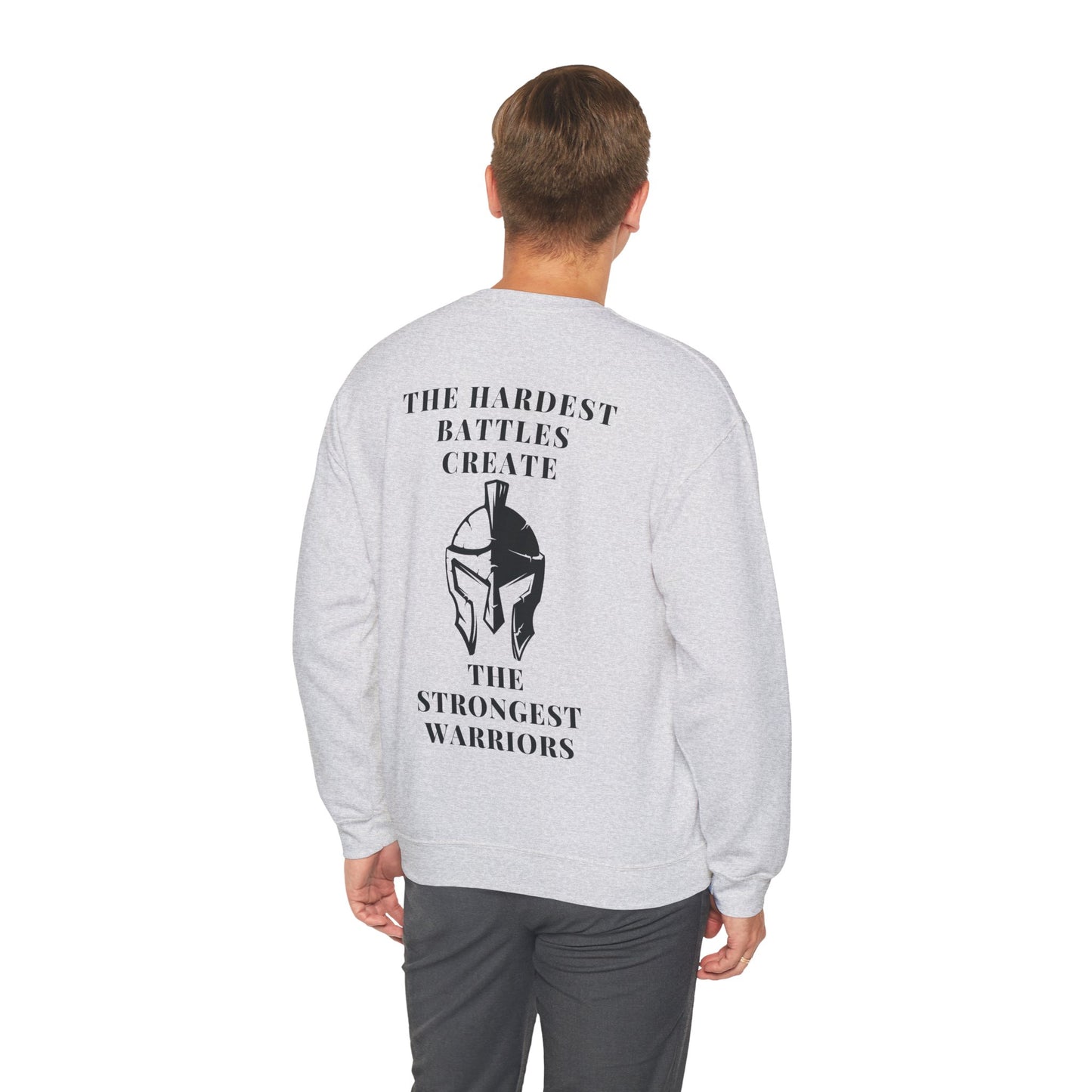 Armor of Resilience – Motivational Crewneck Sweatshirt