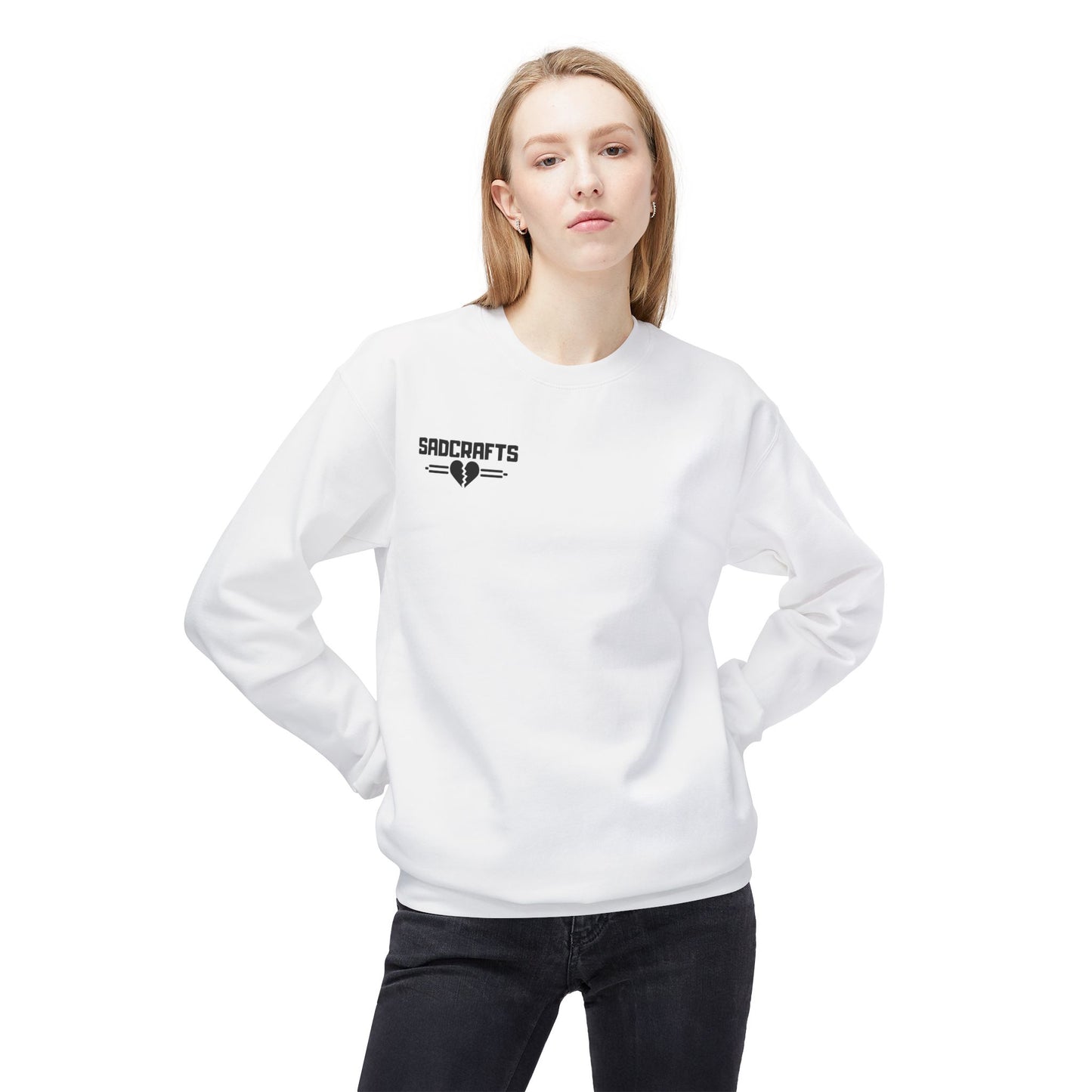 Rise Stronger Crewneck Sweatshirt - SadCrafts