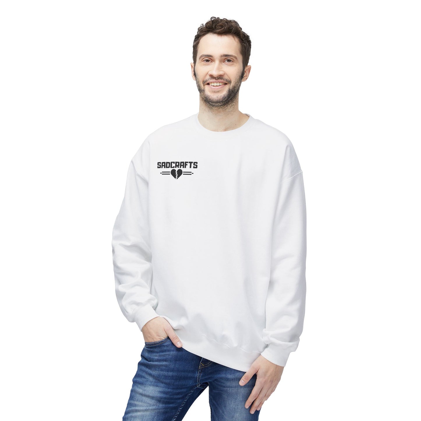 Rise Stronger Crewneck Sweatshirt - SadCrafts