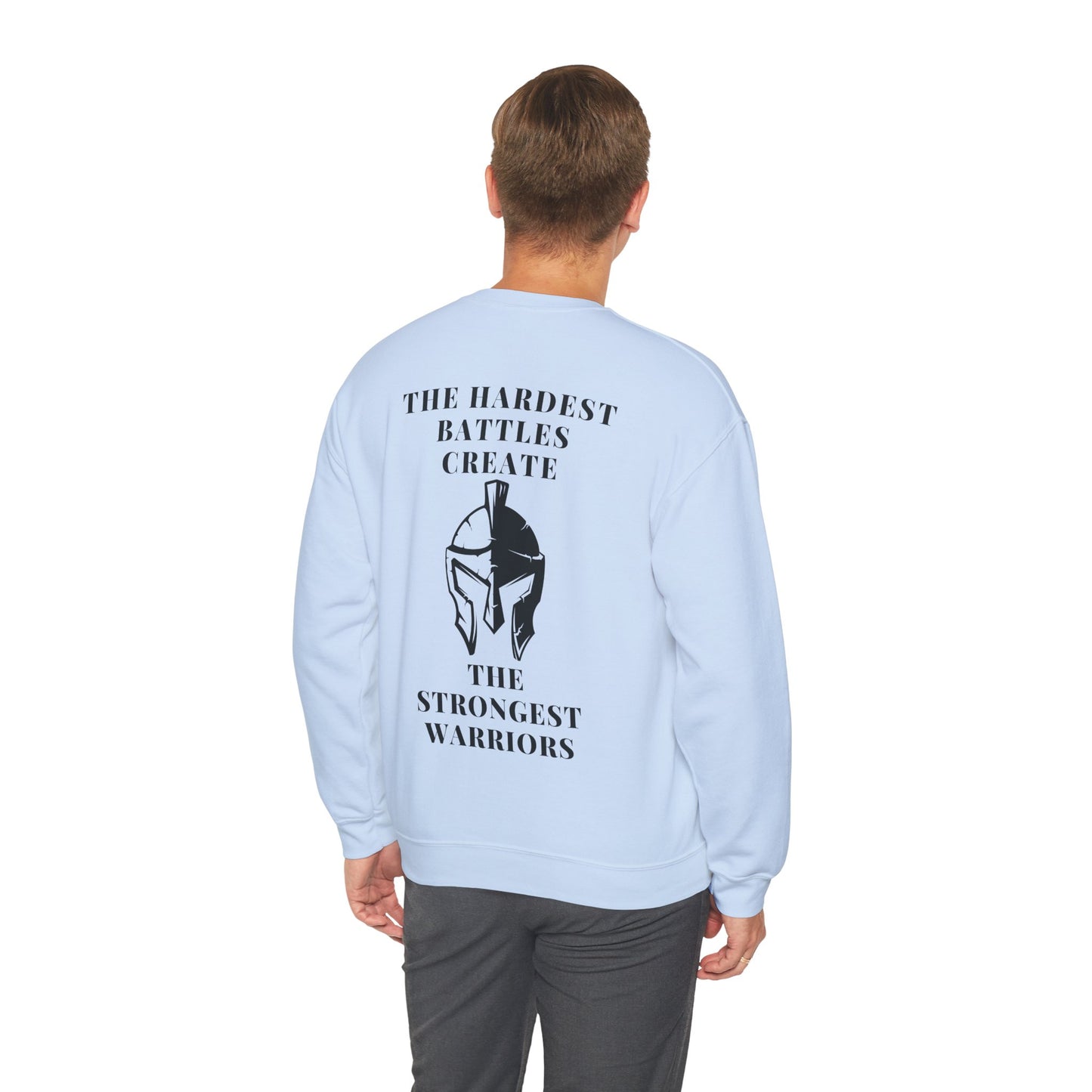 Armor of Resilience – Motivational Crewneck Sweatshirt