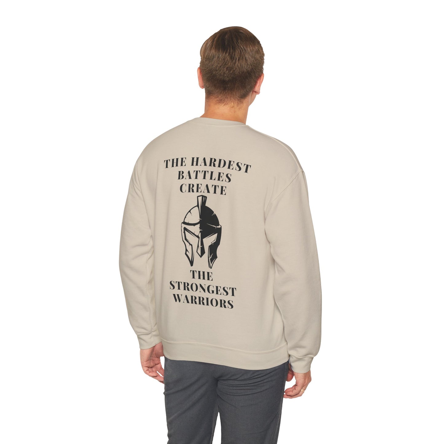 Armor of Resilience – Motivational Crewneck Sweatshirt