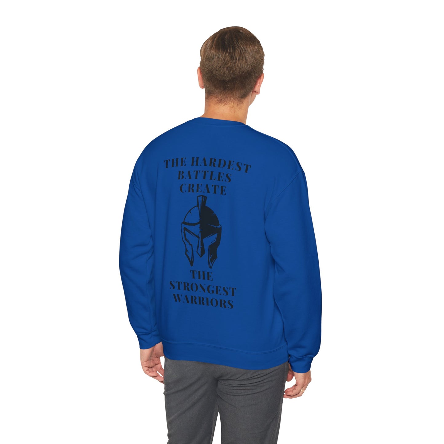 Armor of Resilience – Motivational Crewneck Sweatshirt