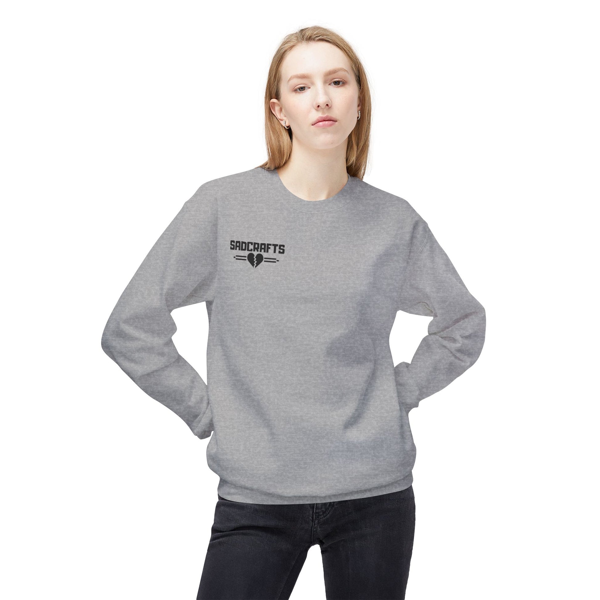 Rise Stronger Crewneck Sweatshirt - SadCrafts