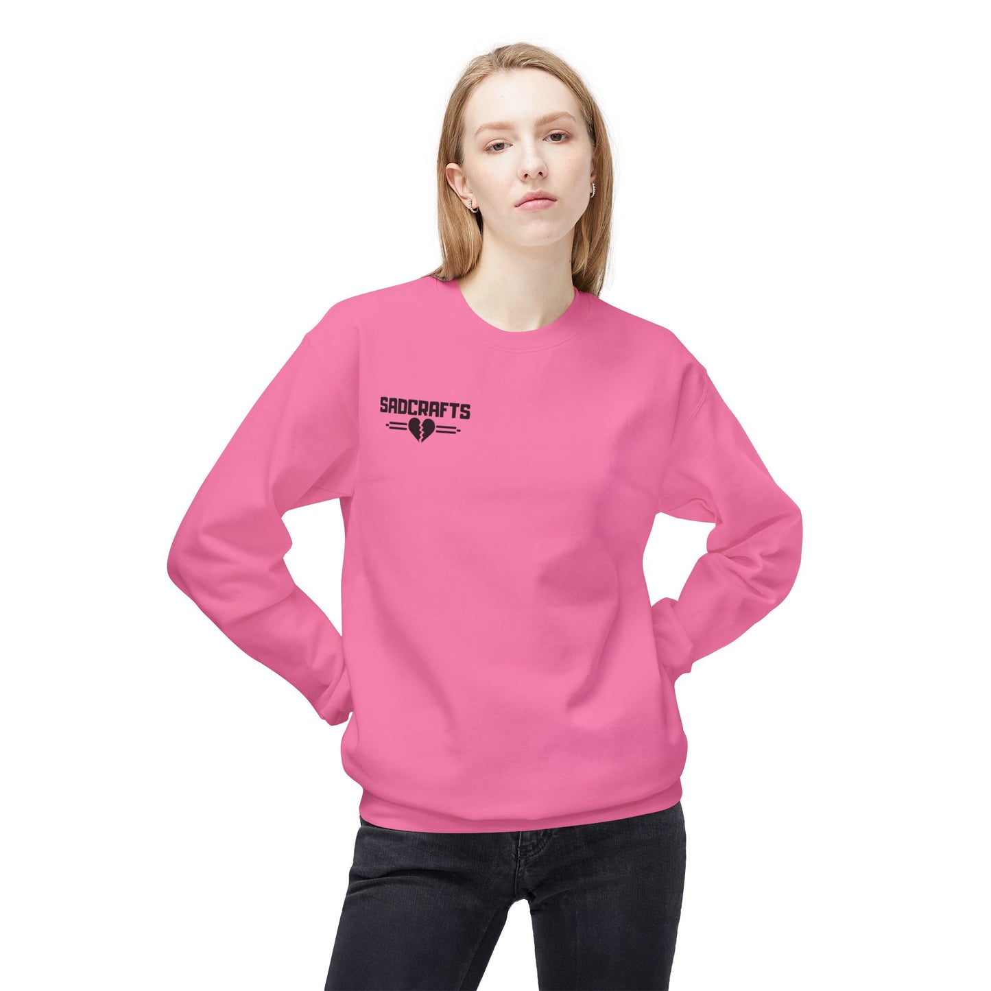 Rise Stronger Crewneck Sweatshirt - SadCrafts