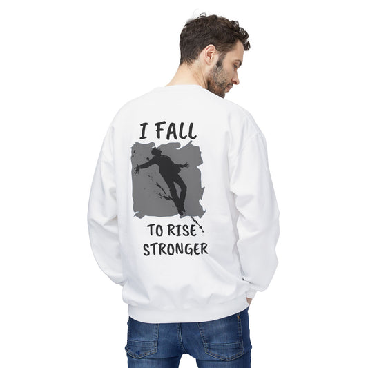 Rise Stronger Crewneck Sweatshirt - SadCrafts