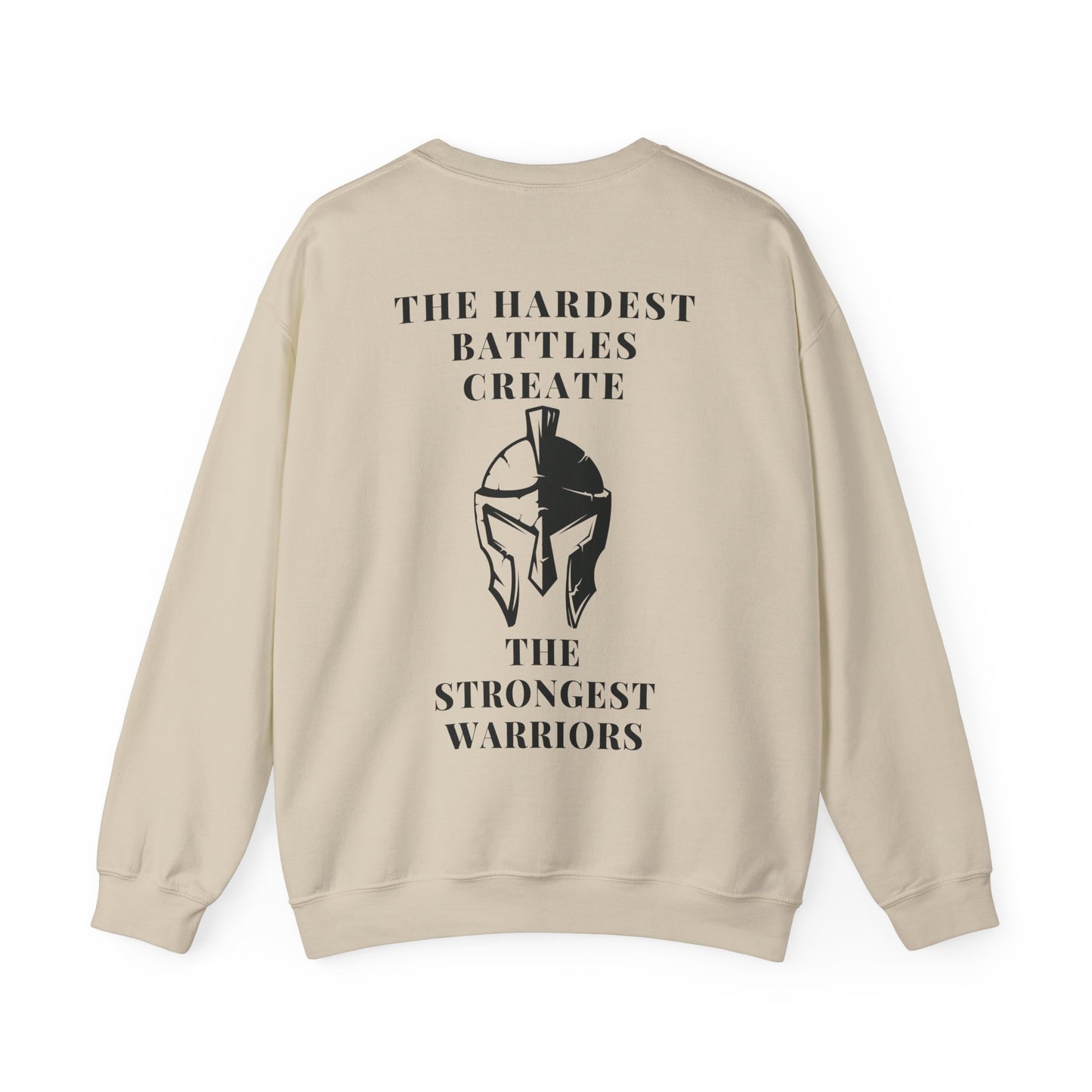 Armor of Resilience – Motivational Crewneck Sweatshirt